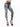 Women'S High-Waist Imitation Jeans Stretch Oversize Leggings Slim Fit Push-Up Gym Streetwear plus Size Women High Waist Leggings