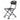 Outdoor All Terrain Fishing Chair Foldable Beach Chair 180 Degree Adjustable Backrest Camping Chair Stool Fishing Gear