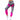 2026 New Women'S Blue-Black Pants, Elastic Waist Color-Blocked Trousers, Perfect for Nightclubs/Parties/Dancing.