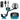 Professional MD910 Metal Detector 9.8 Inch Waterproof Search Coil Underground Treasure Gold Finder Pinpointer for Detecting