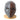 Imitation Carbon Fiber Halloween Full Face Mask Dance Party Prom Mask Black Red Tactical Games, Outdoor Activities, Movie Props
