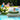 Inflatable Tank Swimming Ring Water Spray - Pool Hovercraft Floating Bed