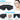 3D Eye Mask Bluetooth Music Play Sleeping Headphones with Built-In HD Speaker Mask for Sleep Headphones Wireless Air Travel 5.0