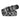 Rivet Hollow Bullet Decoration Belt Fashion Ladies Leather Studded Gift Man'S Goth Rock Wild Adjustable Women Punk Black Belt