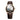 Sapphire Crystal Glass Wrist Watch Painting Dial Blue Color Mens Leather Automatic Wristwatch