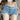 Slimming Skinny Denim Hot Pants - Vintage Wash Ultra Low-Rise Distressed Y2K Sexy Shorts for Baddie Street Style