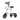 Aluminum Alloy Ultra Light Small Electric Vehicle Folding Electric Scooter for Household Use, Adult Electric Commuting Tricycle