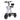 Ultra-Light Foldable Electric Tricycle, Small Battery Electric Scooter, Household Electric Tricycle