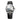 Sapphire Crystal Glass Wrist Watch Painting Dial Blue Color Mens Leather Automatic Wristwatch