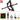 Laser Bow Metal 4-Shares Power Hunting Steel Ball Slingshot Composite Bow Steel Mini Infrared Compound Bow Set Toy Guns