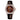 Men'S Fashion Automatic Watch Colorful Zircon Moonphase Mechanical Multifunctional Black Leather Strap Timepiece GCM-MUT