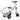 Folding Electric Car Bicycle Light Portable Small the Elderly Children Three-Wheeled Scooter Lithium Battery Safety Shopping