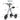 Aluminum Alloy Ultra Light Small Electric Vehicle Folding Electric Scooter for Household Use, Adult Electric Commuting Tricycle
