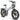 17Ah 250W1200D Folding Rear Drive Fat Electric Bike E-Bike Dual Suspension