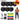 Resistance Bands Set 7 Piece Exercise Band Portable Home Gym Accessories Professional Fitness Elastic Rubber Workout Expander
