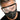 1Pc Detachable Outdoor Mask | Dustproof, Reusable, Unisex,, Geometric Pattern, Hook & Loop Closure, Hand Wash Care