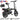 Adult Electric Bicycle, Foldable Electric Bicycle, 500W Motor and 48V 10Ah Battery, 19.9 Miles per Hour Speed, Dual Disc Brakes
