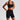 Solid Color High Waist Gym Yoga Short Legging Set Tight Women Cross Back High Impact Shoulder Strap Fitness Bra Top Sportwear