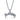 Ice Out Zircon Polite Gesture Middle Finger Necklace Men Women Punk Hip Hop Rap Rock Party Jewelry Gift