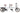 Kpop New Quadruple Folding Parent-Child Double Car Sightseeing Tour Couple 2 People Bicycle