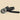 Black Carved Women'S Vintage Belt - Sapphire Buckle, Summer Versatile for Jeans, Dresses, Suits & Shirts