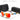 Fabulous Look  Sunglasses Men UV Blocked and Polarized Sunglasses Women for Fishing Driving Hiking with Zipper Case