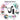 Airbrush Nail with Compressor Portable Air Brush with Compressor for Nails Art Cake Painting Craft Airbrush Nail Art Compressor