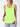 Fluorescent Green Women'S Letter Print Sports Vest, Breathable, Versatile, Suitable for Casual Outing Exercise Running Outdoor S