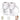 S12 Double / Single Electric Breast Pumps, Hands-Free Poratable Mom Milk Puller Pump, Slient Breastfeeding Pump for Baby