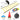 1 Set of Soccer Speed Quickness Agility Training Set Agility Ladder, (19.6 Ft Long with 12 Rungs)