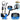 Professional MD910 Metal Detector 9.8 Inch Waterproof Search Coil Underground Treasure Gold Finder Pinpointer for Detecting