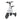 Aluminum Alloy Ultra Light Small Electric Vehicle Folding Electric Scooter for Household Use, Adult Electric Commuting Tricycle