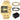 Oulm Auto Date Men Watch Square Gold Quartz Wrist Watch for Man Sports Multi-Time Zone Military Male Waterproof Reloj Hombre