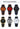 Designer Luxury Casual Fashion Man Watch Automatic Movement Mechanical Clock Waterproof Red Silicone Male Wristwatches