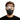 1Pc Detachable Outdoor Mask | Dustproof, Reusable, Unisex,, Geometric Pattern, Hook & Loop Closure, Hand Wash Care