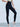 Women'S High Waist Tummy Control Leggings Button Closure Butt Lifting Stretch Yoga Workout Pants