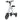 Aluminum Alloy Ultra Light Small Electric Vehicle Folding Electric Scooter for Household Use, Adult Electric Commuting Tricycle