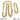 Hip Hop Long Chain Golden Choker Two Sizes Top Quanlity Gold Plated Jewelry Set Necklace Bracelet Jewellery Sets Party Gifts