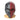 Imitation Carbon Fiber Halloween Full Face Mask Dance Party Prom Mask Black Red Tactical Games, Outdoor Activities, Movie Props