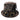 Goth Punk Hat Men Women Handmade Halloween Party Carnival Magic Cosplay Fedora Bowler Hat Steampunk Accessories