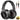 Wired Professional Studio Pro 50 DJ Headphones with Microphone over Ear Hifi Monitor Music Headset Earphone for Phone PC