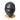 Imitation Carbon Fiber Halloween Full Face Mask Dance Party Prom Mask Black Red Tactical Games, Outdoor Activities, Movie Props