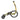Standing Half-Bike, Healthy Sports Bike, Standing Bicycle, Half-Bike, Creative Tricycle
