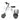 450W 36V Aluminum Alloy 3-Wheel Electric Scooter - 10 Inch Portable Folding Tricycle for Adults with Trailer/Basket