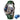 INDU Design Men Watches Celestial Series Curved Mirror Transarent Design Roman Numeral Scale Waterroof Leather Watch for Men