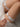 2Pcs Fashionable Sweet Heart & Geometric Double Layer Delicate Elegant White Elastic Sexy Garter Belts, Adjustable Bride Thigh C