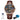 2025 INDU Design Men Wristwatches To Brand Luxury Robot Astronaut Sace Series Watch Men Sahire Luminous Waterroof Watches