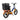 Food Delivery Bicycle 20 Inch Electric Cargo Bike 48V 500W Lithium Battery Family Bike for Long Range Travel Cargo Bike