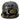 Novelty Personality Hip Hop Cap for Men and Women Punk Style Trend Flat Brim Cap Skull Rivet Headdress Decorated Lovers Hat