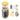 Ortable Bottle Brush Set, ABS Material, with Silicone Brushes, Drain Rack, and Bottle Accessories, with Plastic Handle, for Ages
